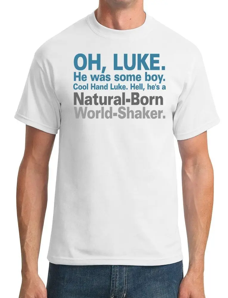 Мужской проектирование футболка топы футболки люк. Он был некоторые мальчик.