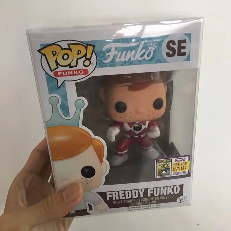 Fundays 2017 эксклюзивный Funko pop официальный Freddy-Red Ranger Limited Edition 525 шт Виниловая фигурка