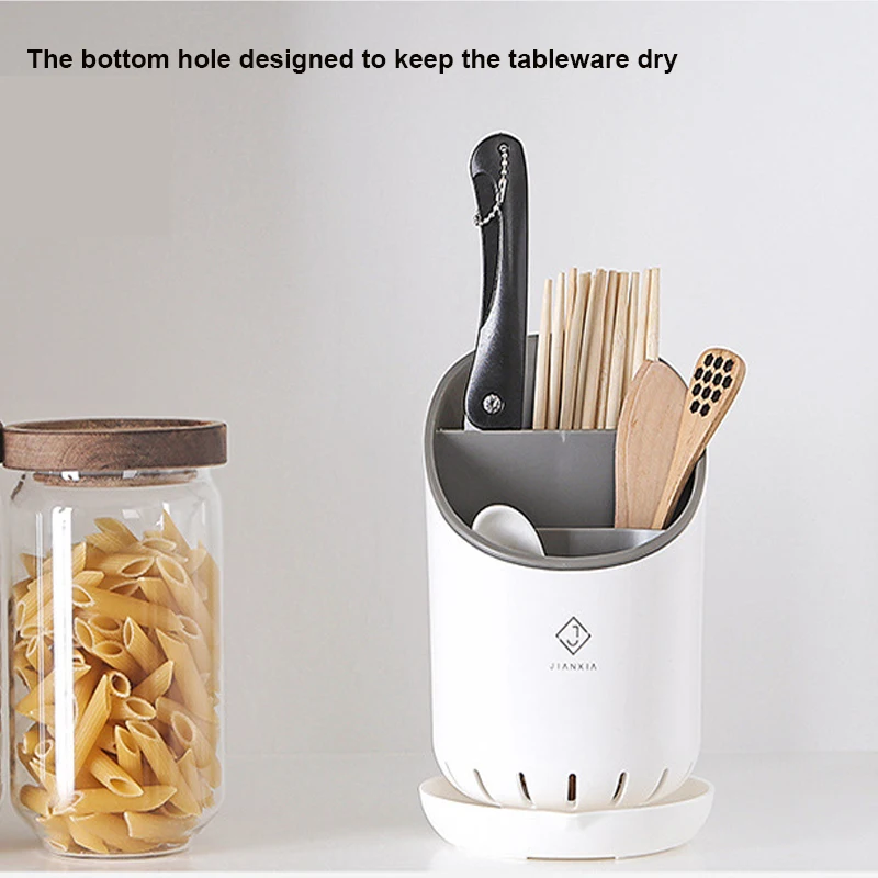 

Detachable tableware Storage box Chopsticks Spoon Shelf Cage Multi-functional Kitchen Cutlery Storage Barrel Household