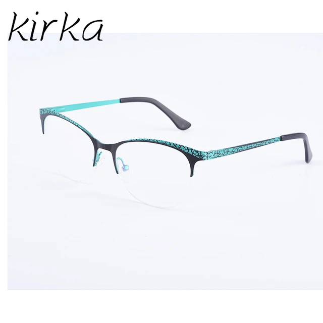 Kirka Retro Optical Eyeglasses Women Myopia Reading Prescription 