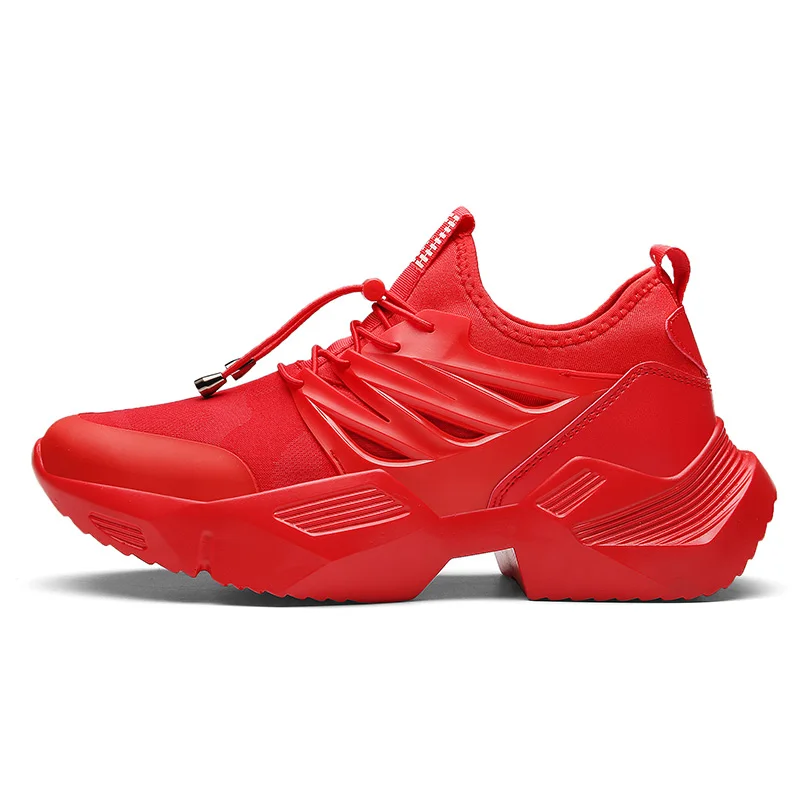 

New Men Sports Shoes Sneakers Spring Autumn Height Platform Sneaker Designer Adult Male Shoes 5#25D50