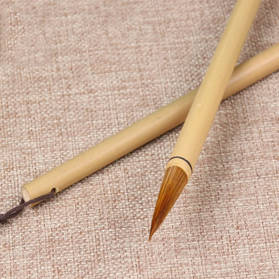 3 pcs/set Weasel Hair Chinese Calligraphy Brush Pen Oil Paint Brush for Painting Art School Supplies 2