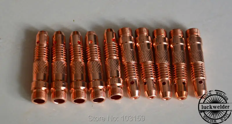 

10pcs 5/64" 2.0mm Collet Body Connector For WP17 18 26 TIG Welding Torch Series