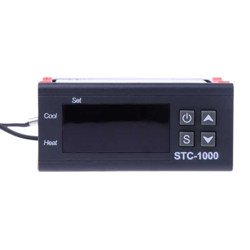 Цифровой STC 1000 Универсальный термостат с датчиком температуры 220 В переменного