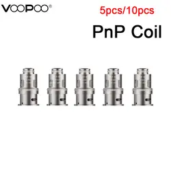 5/10 шт. оригинальный VOOPOO PnP замена катушки для головы 0.45ohm PnP-M1/0.6ohm PnP-M2/0.8ohm PnP-R1/1.2ohm PnP-C1 сетки катушки сопротивления комплект