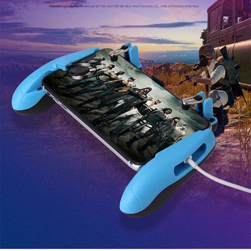  Z8 Six Finger All-in-One Mobile Game Controller Fire Key Button for PUBG Mobile Game Eating Chicken