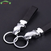 Автомобильный стильный брелок с головой леопарда, металлический мужской брелок для Yamaha ISUZU Land Rover Volvo Volkswagen Nissan BMW Audi