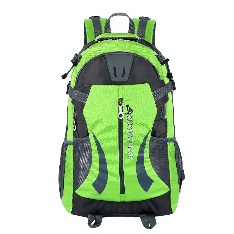 35L походные сумки для путешествий, походный рюкзак, походная сумка, спортивный альпинистский горный инвентарь для мужчин и женщин, рюкзак для тренажерного зала, походный рюкзак - Цвет: Зеленый цвет
