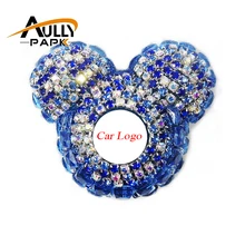Изготовленный На Заказ Автомобильный логотип, парфюм, алмаз, кондиционер на выходе, зажим, украшение, автомобильный освежитель воздуха, автомобильный Стайлинг, женские духи, 100