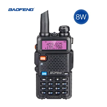 

Baofeng UV-5R 8W High Power Two Way Radio Dual Band UV5R Portable Walkie Talkie 5-10km Long Range Radio