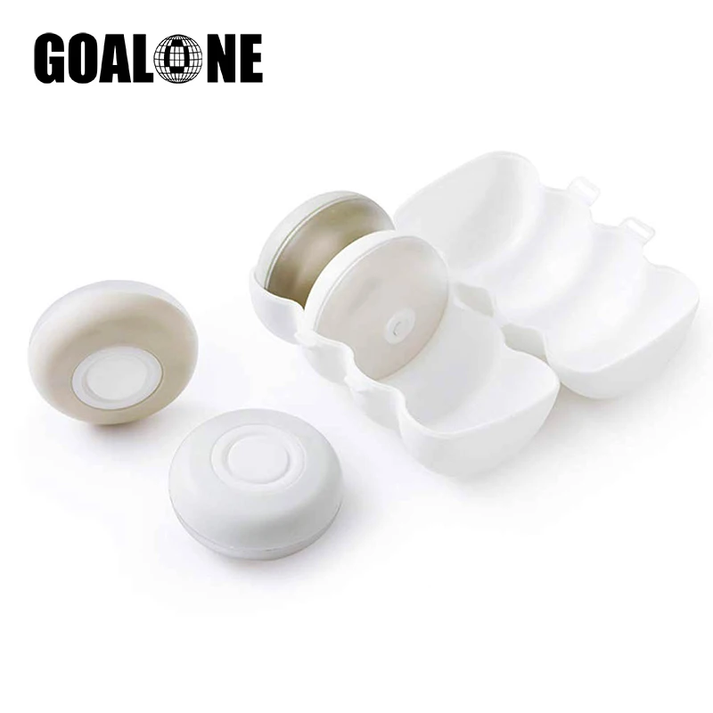 GOALONE 4Pcs/Set Soap Dispenser Pump Portable Travel Hand Sanitizer Shower Gel Soap Liquid Dispenser Bottle Soap Dispenser Set