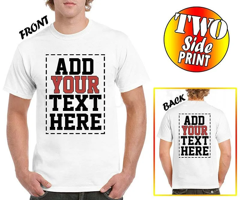 

PERSONALISED CUSTOM PRINTED T-SHIRTS MENS WOMENS TEE T SHIRT STAG HEN PARTY Stag Hen Do Party Any Occasion