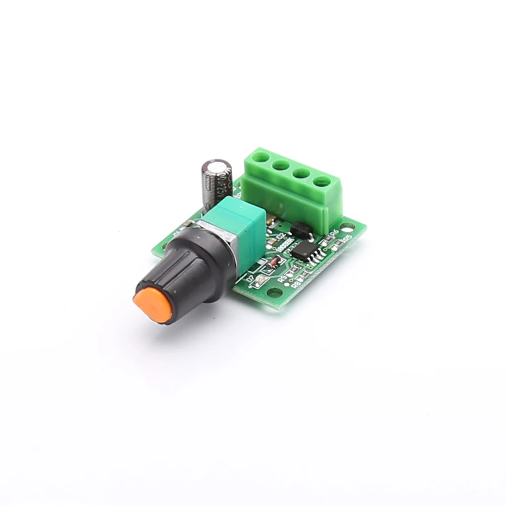 

DC New 1.8V 3V 5V 6V 12V 2A Low Voltage Motor Speed Controller PWM 1803B