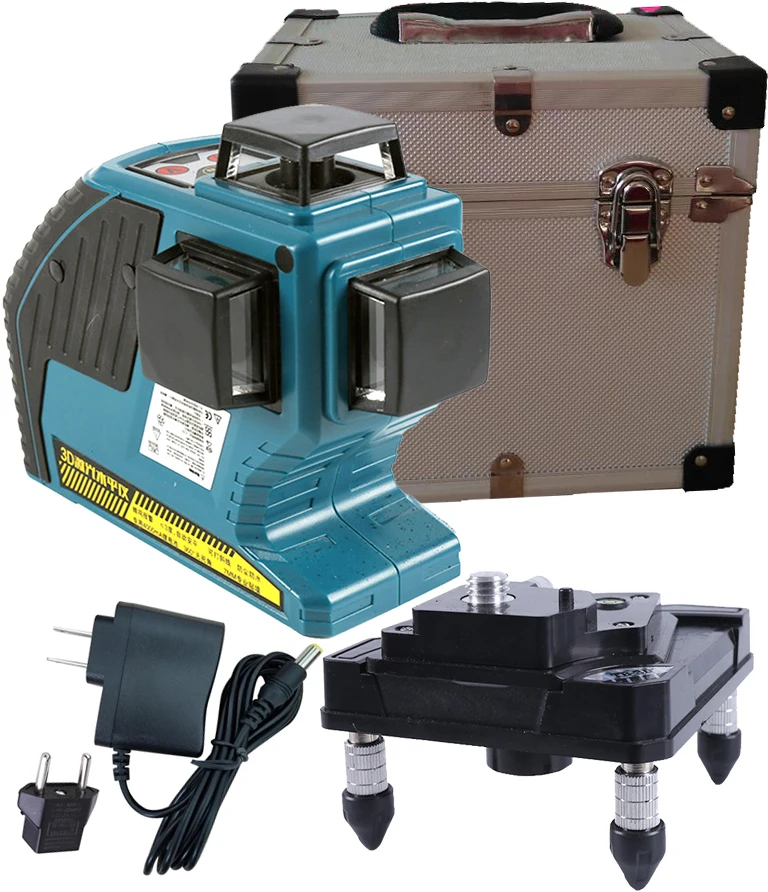 

12Lines 3D green Laser Level Self-Leveling 360 Horizontal And Vertical Cross Super Powerful Laser Beam Line