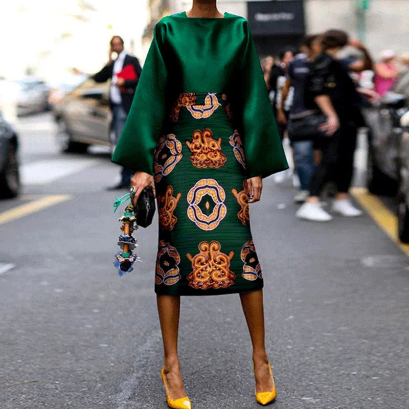Plus-Size-Vintage-Dress-Summer-Dress-2019-Women-Long-Sleeve-Green-Satin-Dress-Printed-Ladies-Elegant (1)