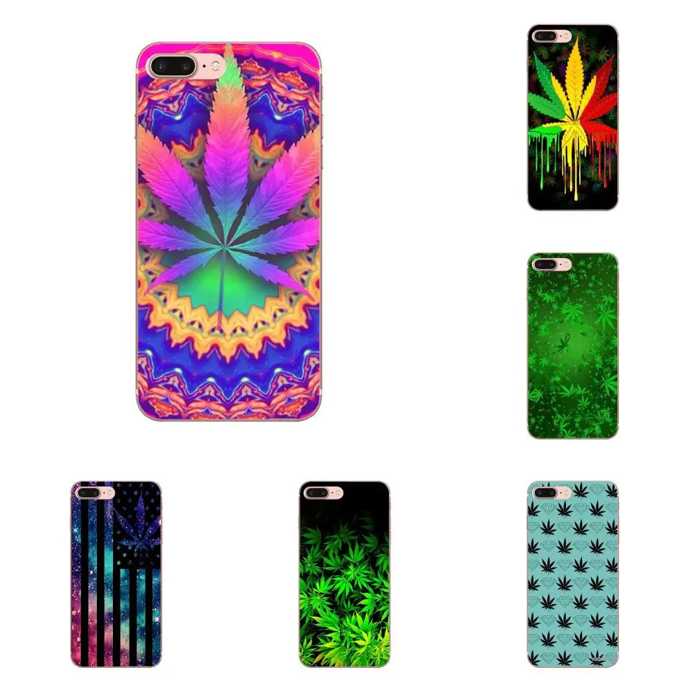 

Weed Leaf Grass Huf For Huawei P7 P8 P9 P10 P20 P30 Lite Mini Plus Pro 2017 2018 2019 TPU Cases Skin