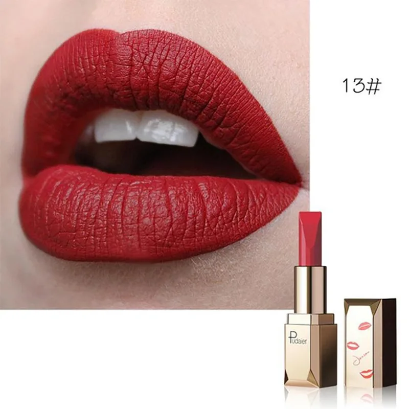 

Charm Travel Long Lasting Matte Shimmer Lipstick Lip Gloss Makeup Lipstick Gift