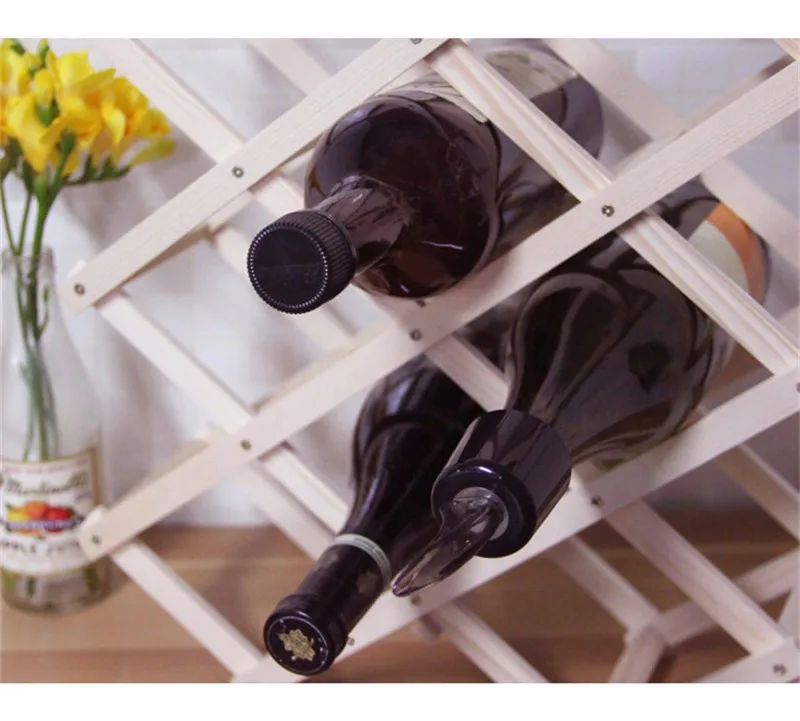 Складная деревянная стойка для вина спирта Neer Уход бутылки для напитков держатели Специальный шкаф Европейский Креативный подарок серии