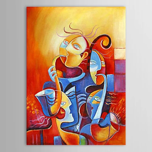 Popular Abstract People Painting-Buy Cheap Abstract People Painting