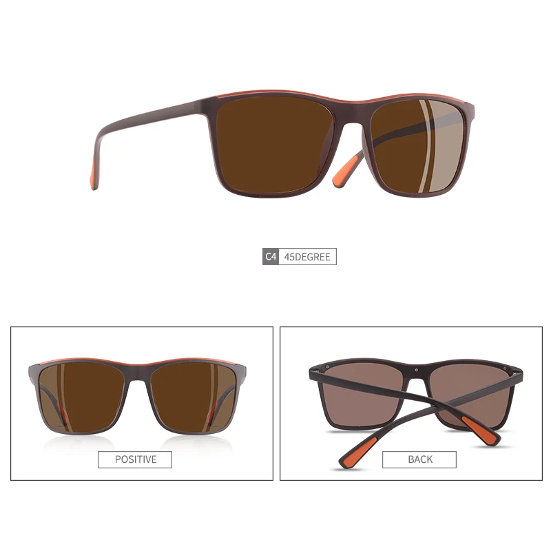 AOFLY, модные поляризационные солнцезащитные очки для мужчин и женщин, Ультралегкая оправа TR90, фирменный дизайн, Винтажные Солнцезащитные очки для вождения, мужские очки, UV400