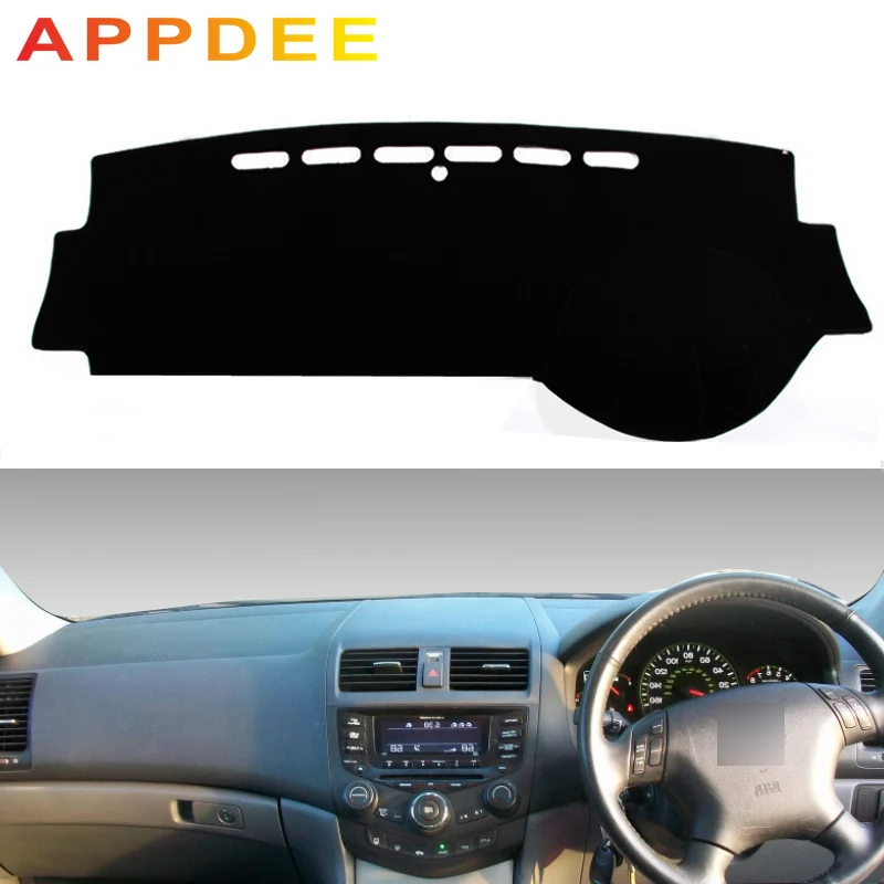 

APPDEE For Honda accord 2003-2007 7th generation Car Styling Covers Dashmat Dash Mat Sun Shade Dashboard Cover Capter