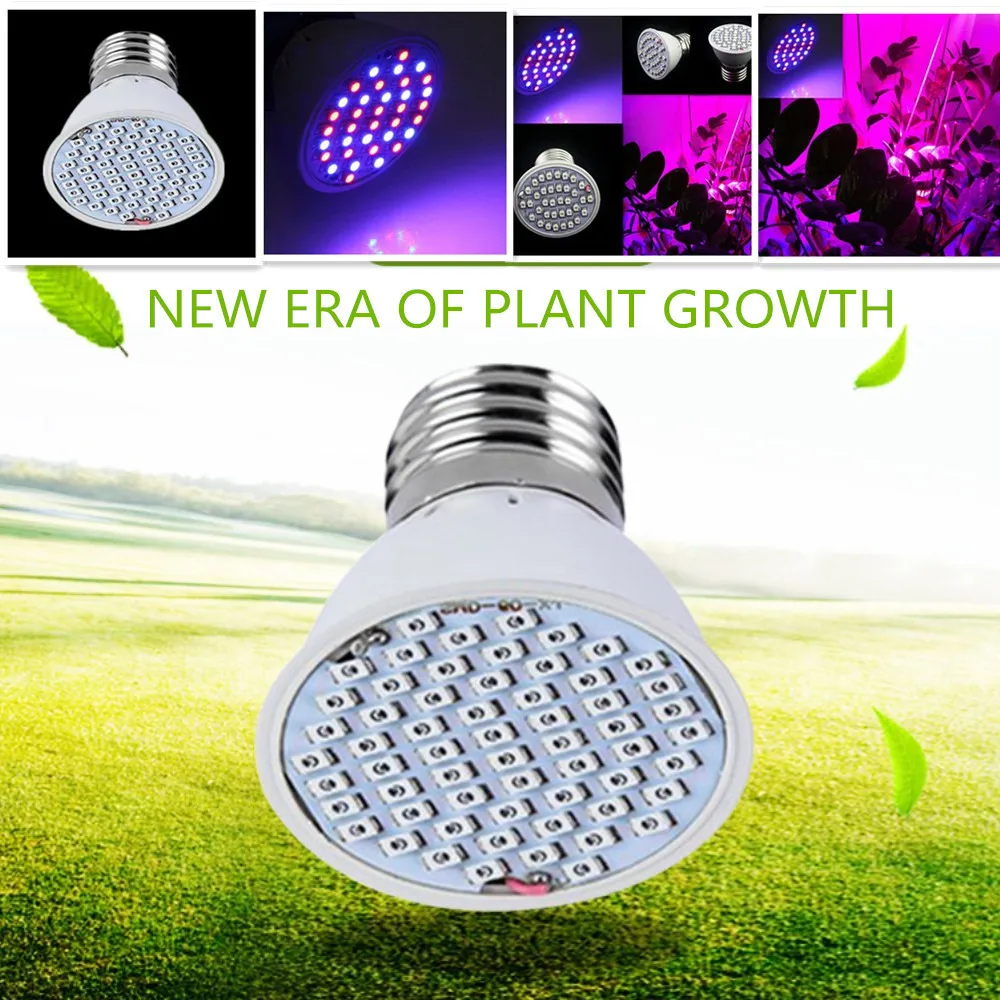 

3W 36 LED Grow Light Veg Flower Indoor Plant Hydroponics Full Spectrum Lamp