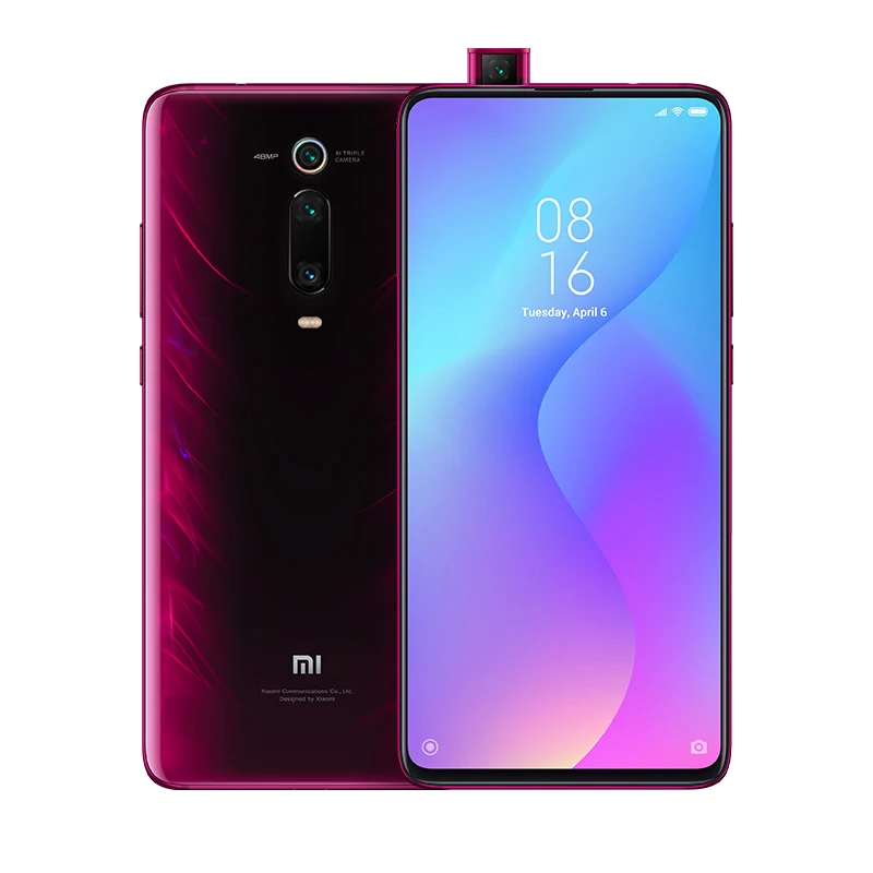 Глобальная версия mi 9T(Red mi K20), 6 Гб ОЗУ, 64 ГБ, Смартфон Snapdragon 730, четыре ядра, 4000 мАч, всплывающая Передняя 48мп камера заднего вида AMOLED - Цвет: RED