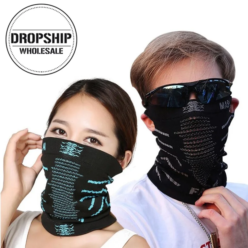 

Outdoor Sport Half Face Scarf for Women Men Winter Autumn Windproof Cyling Mask Hood Balaclava Thermal Ski Neck Bandanas Cap Bib