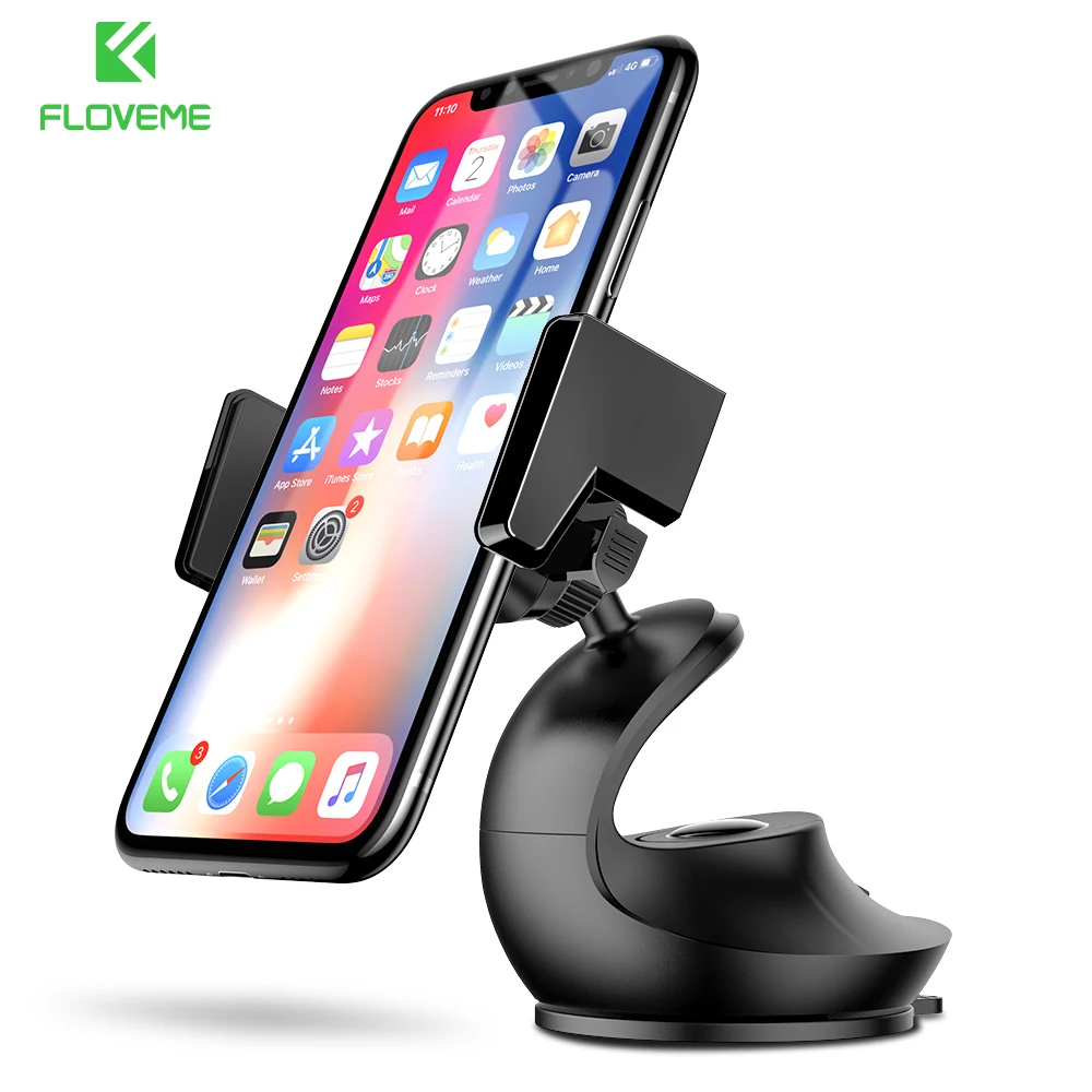 FLOVEME Car Phone Holder For iPhone X 7 Mobile Phone