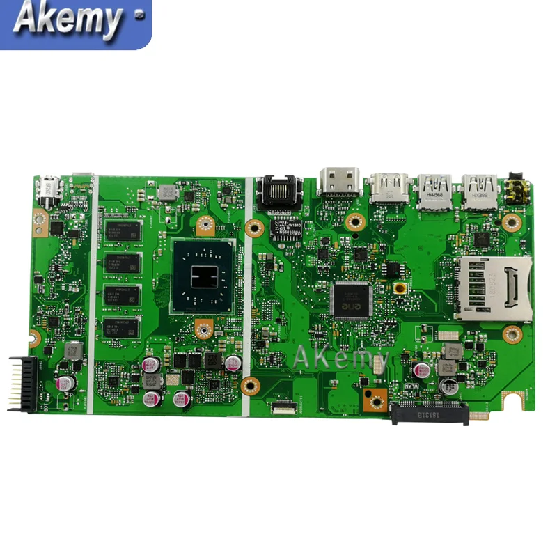 X541NA اللوحة الأم ل ASUS X541NA اللوحة المحمول X541N اللوحة اختبار 100% موافق N3450 CPU 4 النوى 4 GB RAM