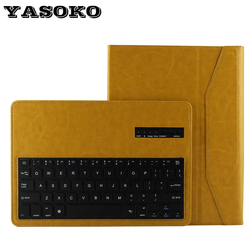 

Ultra Thin Removable Wireless Bluetooth ABS Keyboard with Stand Leather Case Cover For Samsung Galaxy Tab 10.1 T530 T531 T535