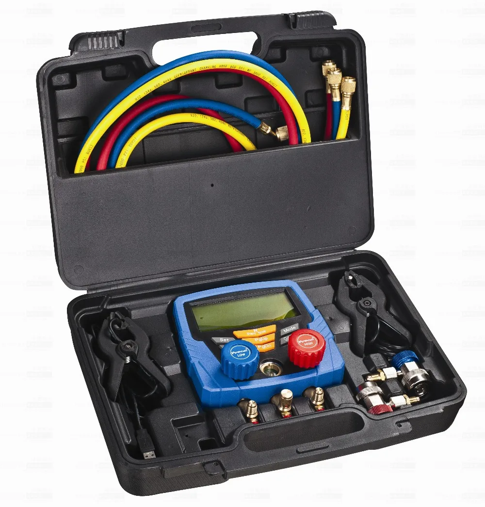 

HS-350A air conditioning snow table digital plus fluoride car digital display electronic refrigerant plus liquid pressure gauge