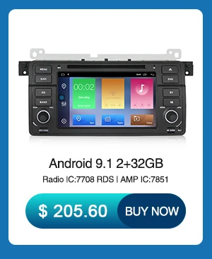 Excellent NaviFly Car dvd radio player for BMW 3 Series E46 M3 1998-2006 Android 8.1 quad core auto GPS navigation with WIFI BT CANBUS 2