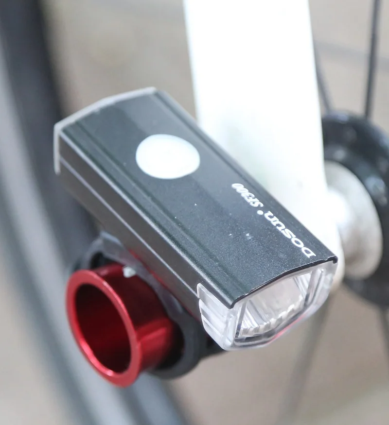 

bicycle front light bracket front wheel QR quickrelease axle extension front Flashlight light bracket