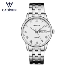 6127 Cadisen men watch top brand luxury business men watch stainless steel quartz watch classic waterproof clock male 6127 Cadisen men watch top brand luxury business men watch stainless steel quartz watch classic waterproof clock male