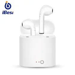 IBesi i7s СПЦ оригинальный True беспроводной наушники Bluetooth стерео гарнитура динамик для iPhone Xiaomi huawei