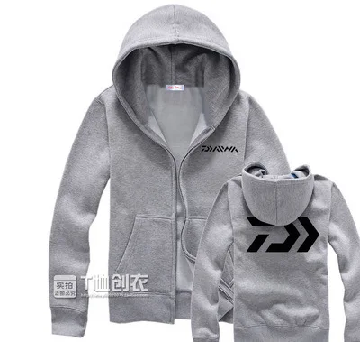

2018 NEW DAIWA Fishing clothes thicken Long sleeve Autumn And Winter Hooded Keep warm outdoors DAWA coat DAIWAS Free shipping