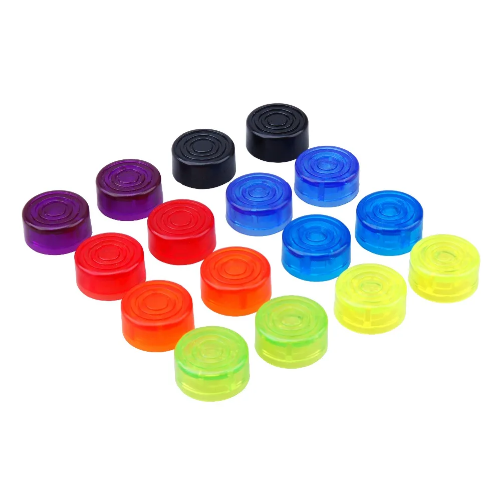 MoonEmbassy Guitar Pedal Footswitch Topper Plastic Foot Nail Cap Protector For Guitar Effect 10 Pcs/Pack MoonEmbassy Guitar Pedal Footswitch Topper Plastic Foot Nail Cap Protector For Guitar Effect 10 Pcs/Pack
