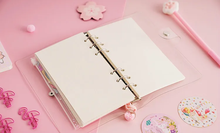 Plano de Dia Caçoa o Presente Jugal 2019 New Unicorn a6 Semana Planejador Caderno Espiral Mão book Papelaria Kawaii Diário Cadernos Memo Pad 9 espiral caderno mão-livro kawaii papelaria dia plano