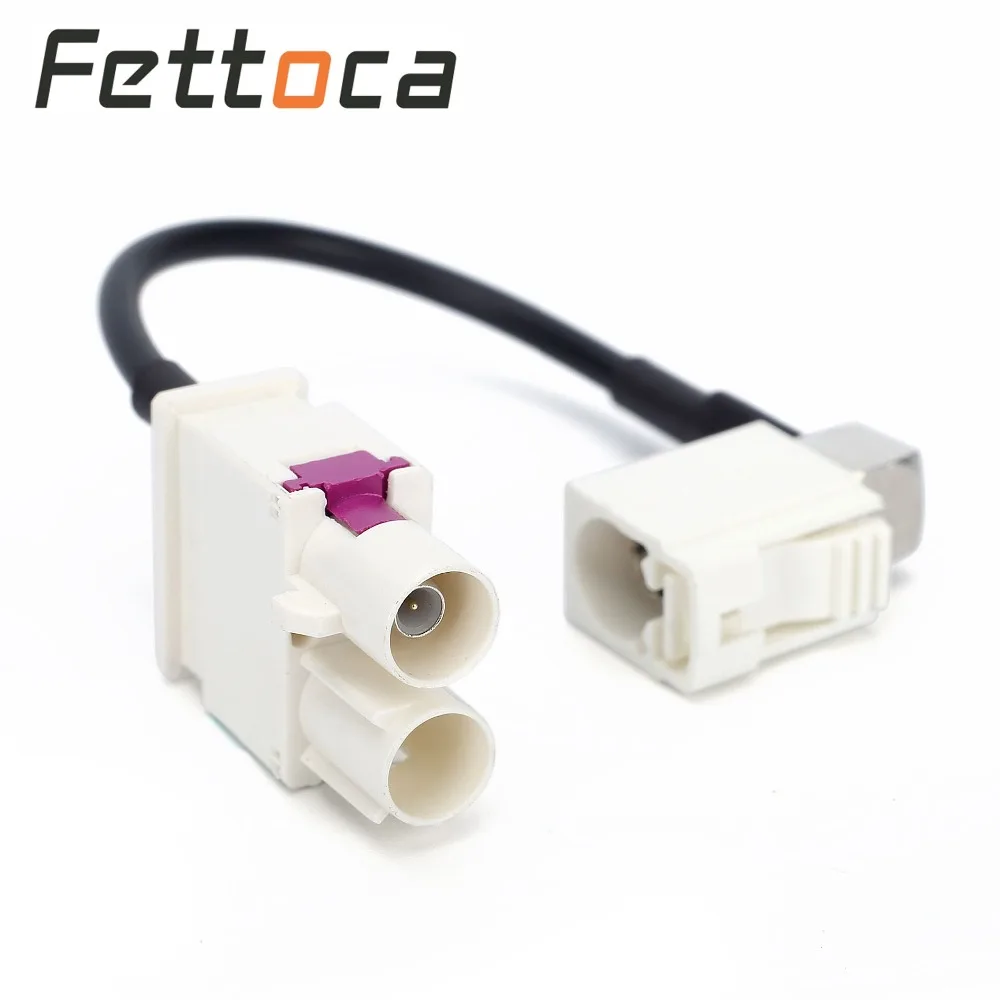 

Radio RCN210 RCD330 RCD330G FAKRA Antenna Adapter Radio 2 To 1 MFD 187A 187B for V W volkswagen Car