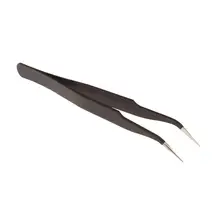 WINOMO Немагнитный тонкий наконечник из Нержавеющей Стали Изогнутый пинцет щипцы локоть для электроники ювелирных изделий лаборатории работы