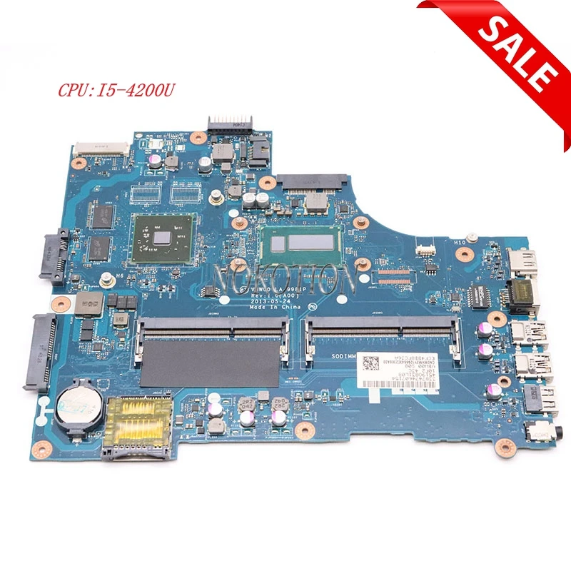 Nokotion VBW00 LA 9981P для DELL Inspiron 15R 5537 CN 0K5RR0 K5RR01 ноутбук материнская плата AMD Radeon HD8670M SR170 I5