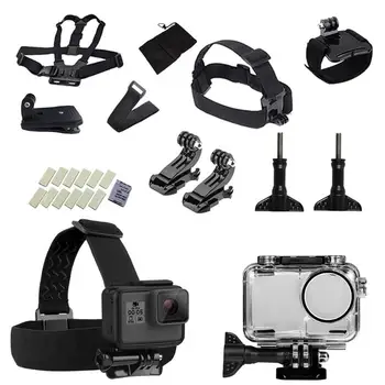 

Waterproof Housing Case Headband Kit for DJI OSMO Action Camera 40M Waterproof with Adjustable Size Chest Strap