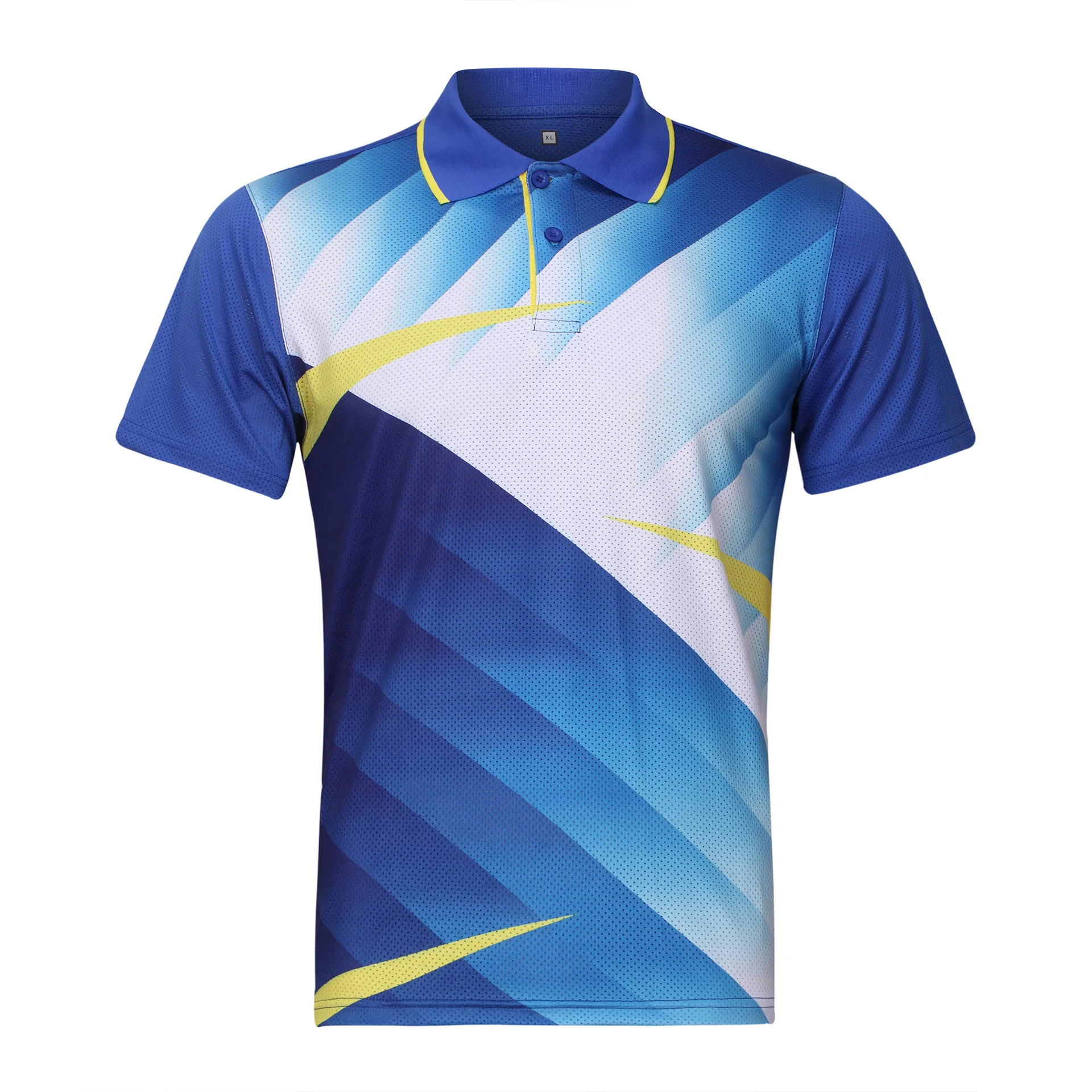 

Quick Dry Badminton Tops Breathable High-end Competitive Level Mens T-Shirts Sports Shirt team game short sleeve T Shirts