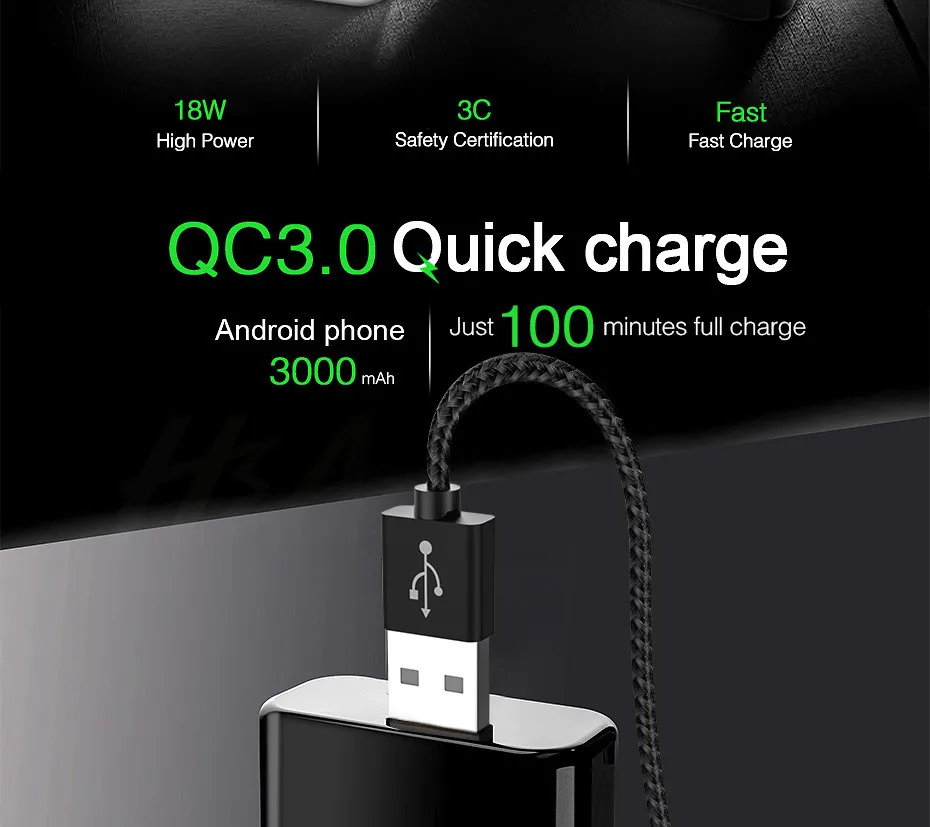 H& A Quick Charge 3,0 USB зарядное устройство для samsung S10 Plus S9 S8 QC3.0 мульти зарядное устройство для iPhone X XSMax 7 8 6 Plus EU зарядное устройство