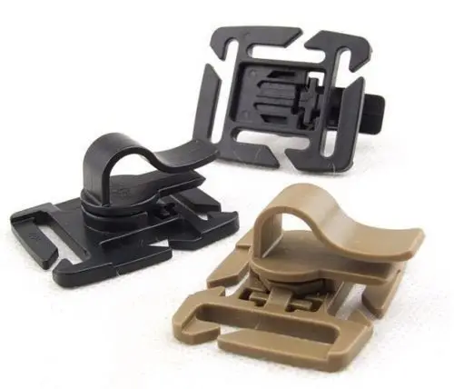 

10pcs Rotatable Molle Hydration Bladder Drinking Tube Trap Hose Webbing Clip outdoor tools
