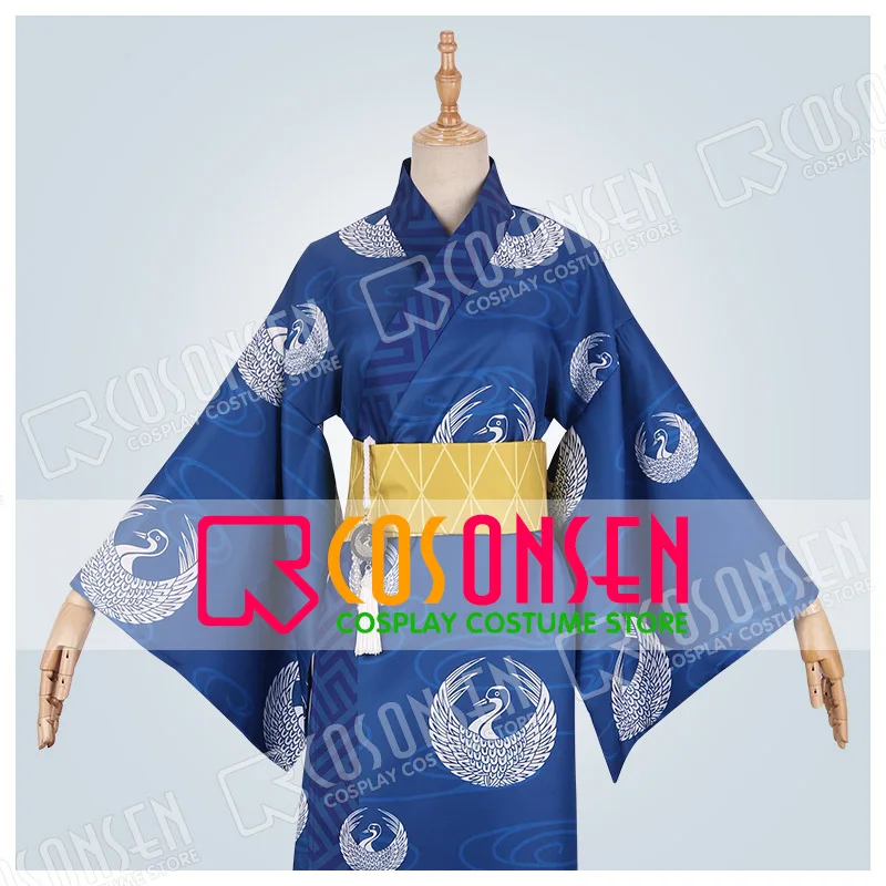 

Touken Ranbu x Oedo Onsen Tsurumaru Kuninaga Yukata Cosplay Costume COSPLAYONSEN All Sizes