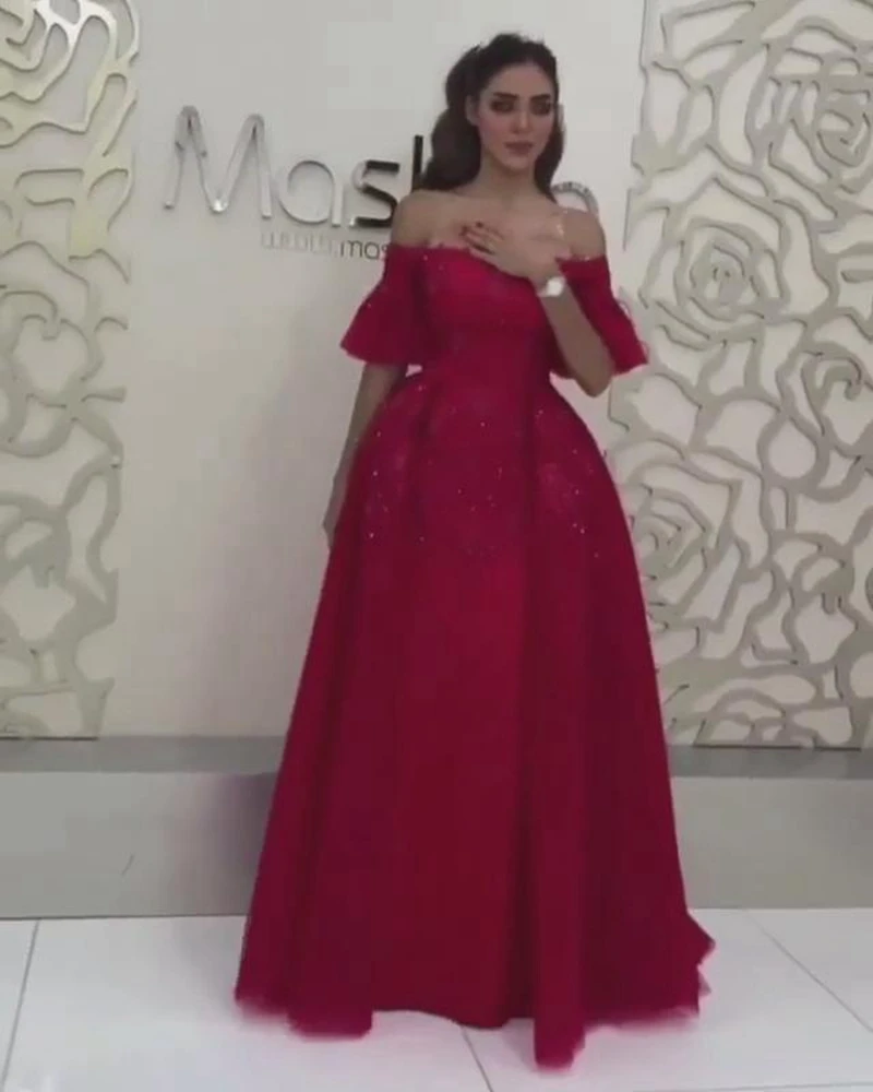 New Arrival Off the shoulder abiye Abendkleider 2019 Evening dresses Long Dubai Arabic Formal dress Party robe sirene New Arrival Off the shoulder abiye Abendkleider 2019 Evening dresses Long Dubai Arabic Formal dress Party robe sirene