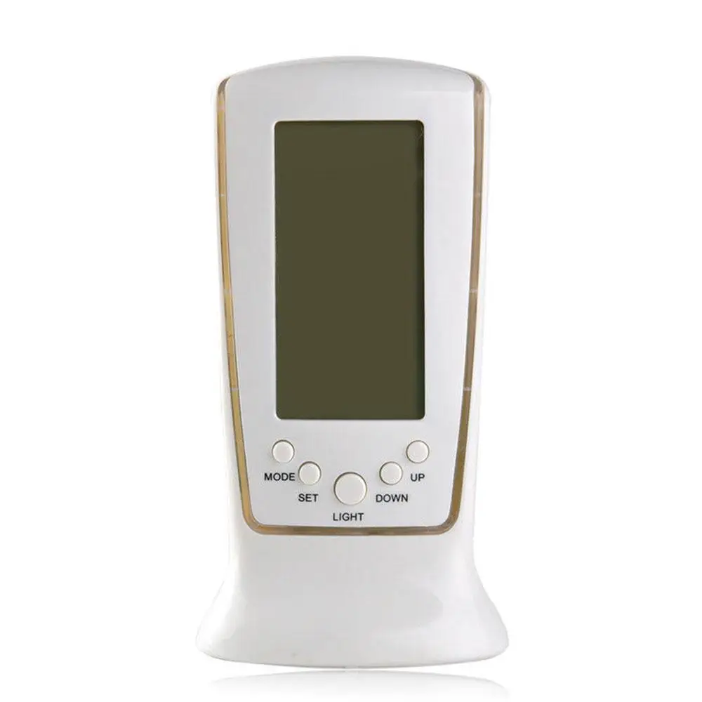 

LCD Temperature Business Digital Alarm Clock Talking Table Alarm Clock Creativity Night Lamp Clock Watch Backlight
