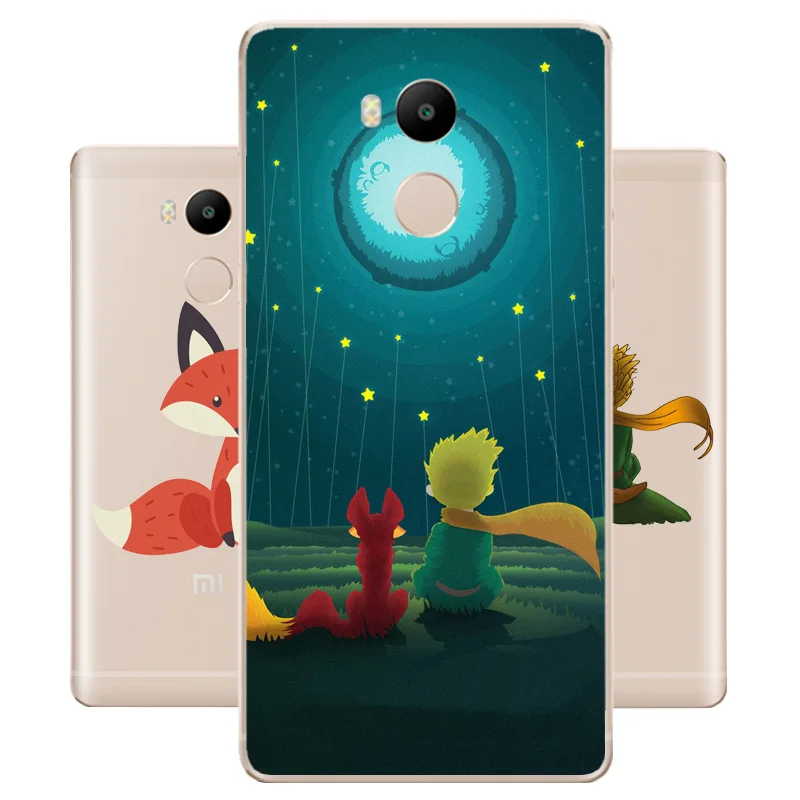 

DREAMFOX M527 Little Prince And Fox Soft TPU Silicone Case Cover For Xiaomi Redmi Note 3 4 5 Plus 3S 4A 4X 5A Pro Global